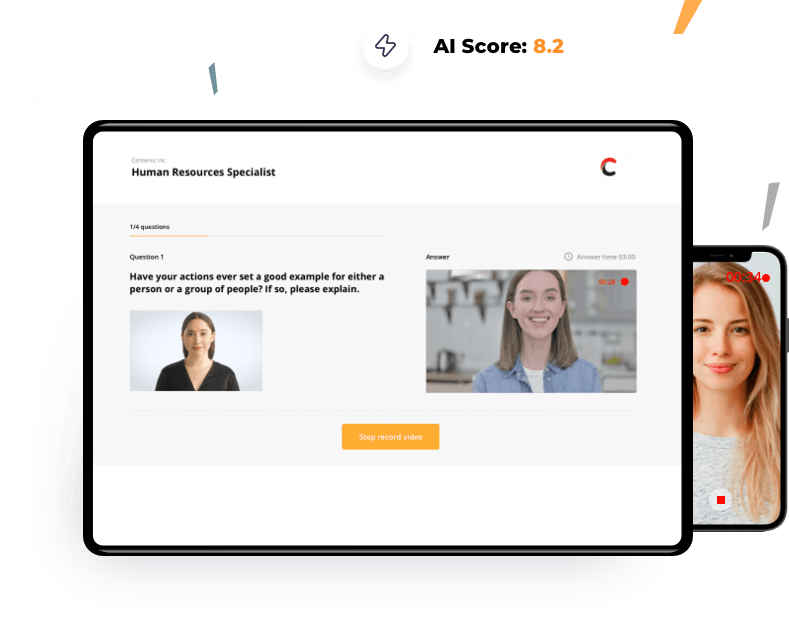 AI Assistant and Virtual Video recruiter